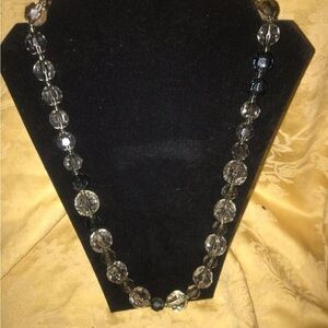 Elegant Crystal Bead Necklace